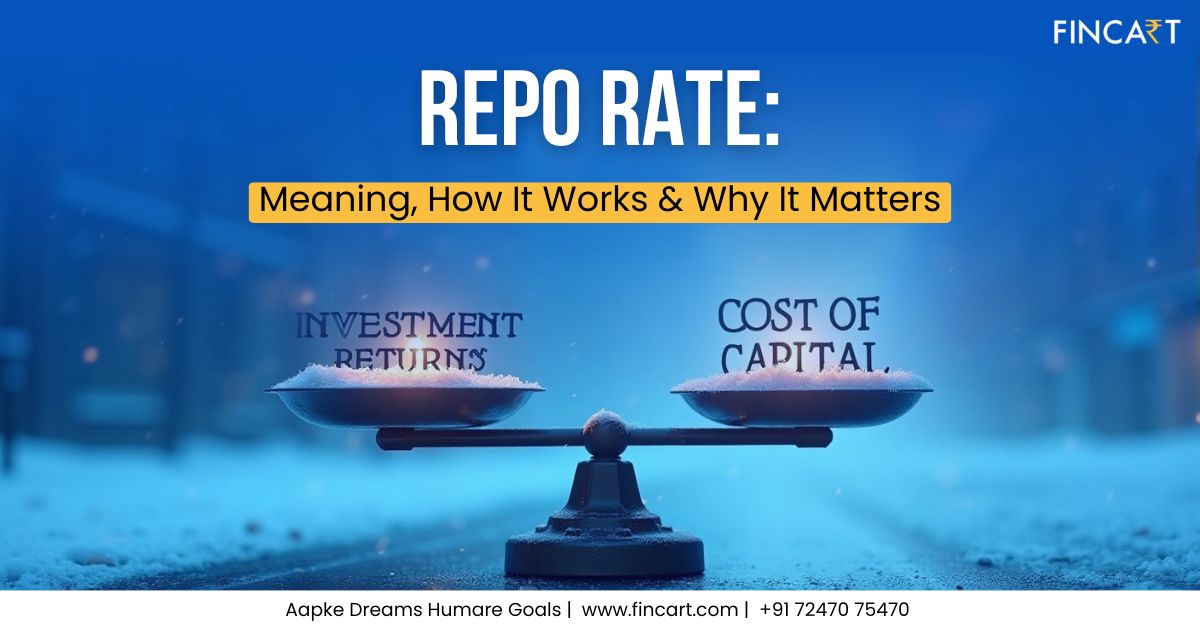 Read more about the article Repo Rate : Meaning, How It Works & Why It Matters