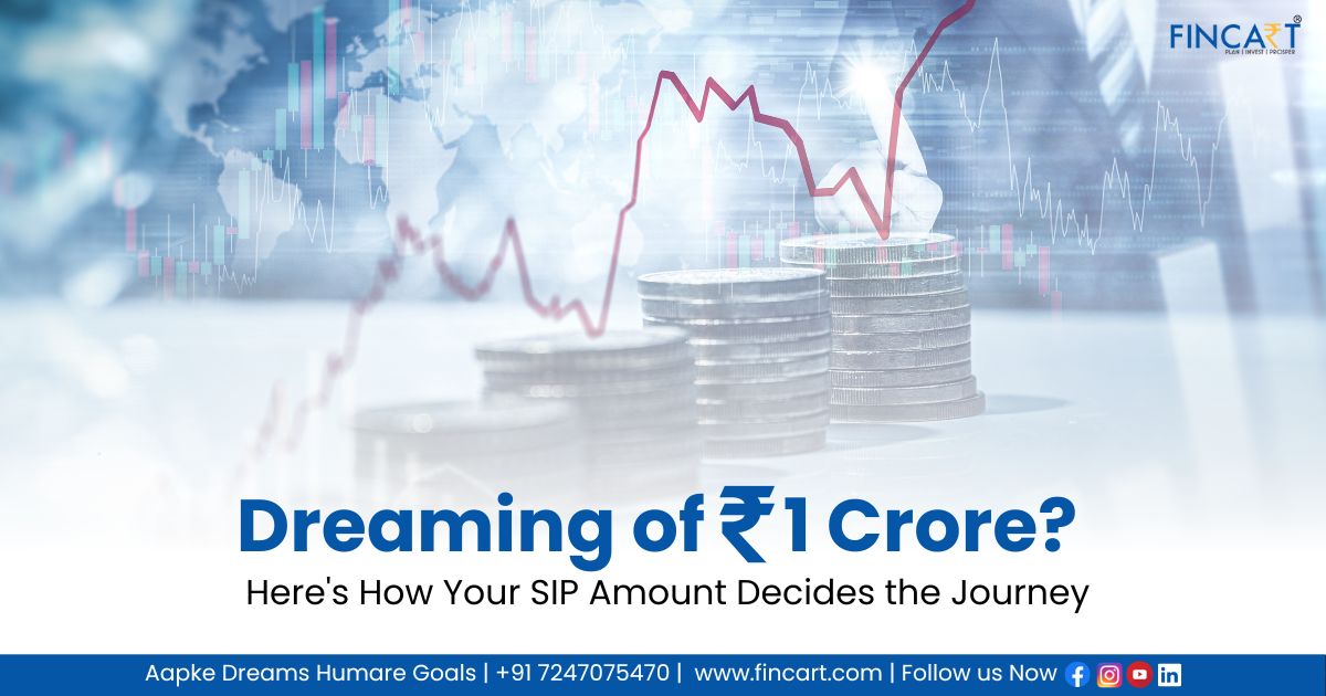 Read more about the article Dreaming of ₹1 Crore? Here’s How Your SIP Amount Decides the Journey
