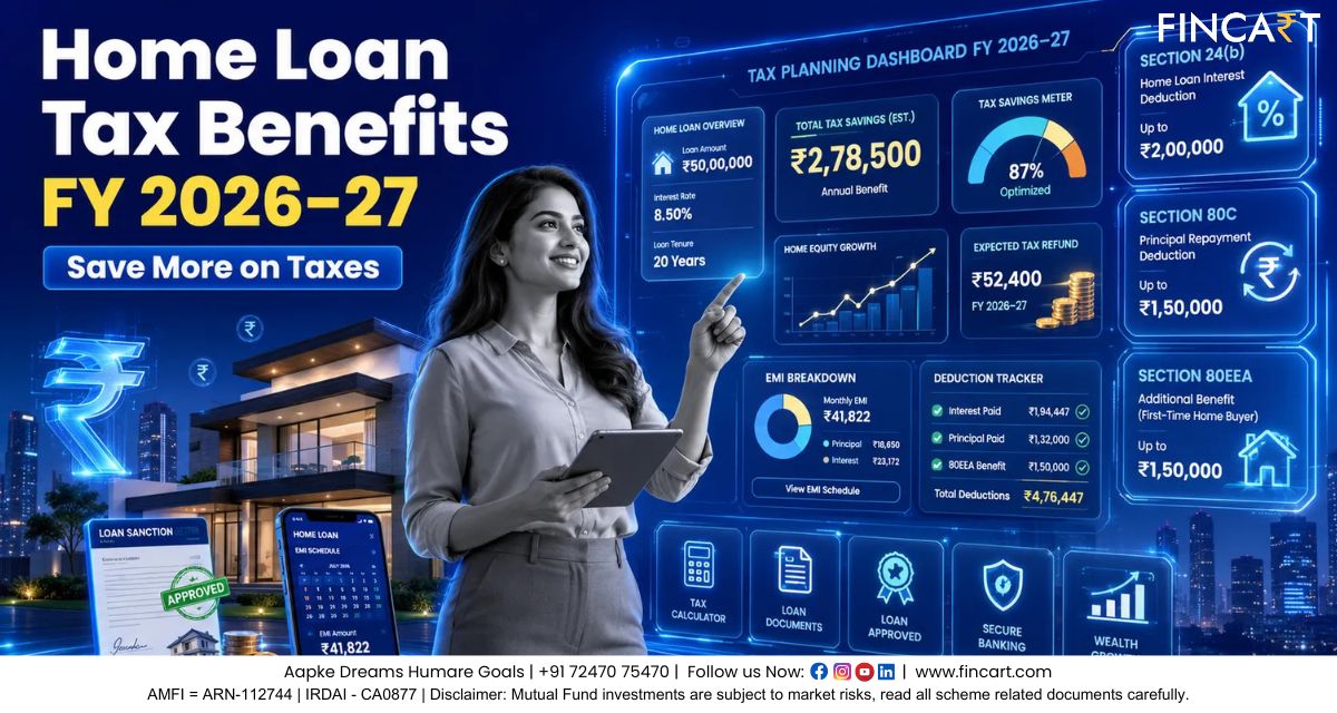 You are currently viewing Home Loan Tax Benefits FY 2026-27 – Save More on Taxes